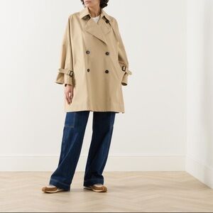 Max Mara Weekend Zelante Reversible Oversized Raincoat